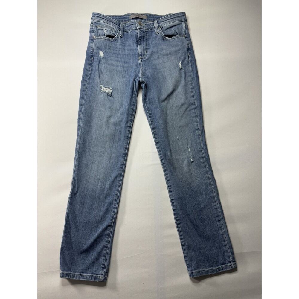 Joe's Jeans Women's Distressed Tapered Leg Blue Denim Jeans - Size 26x26.5*